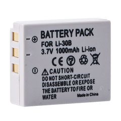 Pin máy ảnh Li-30B Lithium 1000mAh cho Olympus µ-MINI Digital, MJU Mini, Stylus - Phụ kiện chụp ảnh chính hãng