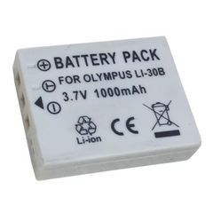 Pin máy ảnh Li-30B Lithium 1000mAh cho Olympus µ-MINI Digital, MJU Mini, Stylus - Phụ kiện chụp ảnh chính hãng