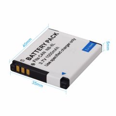 Pin máy ảnh Canon NB-8L 3.7V 1000mAh - Dung lượng cao, tương thích Canon Powershot A3300, A3200, A3100, A3000, A2200, A1200