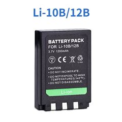 Pin Lithium OLYMPUS Li-10B Li-12B cho máy ảnh Stylus 800, 810, 1000, C-60, C-70 Zoom - Dung lượng cao, bảo vệ thông minh, sạc nhanh
