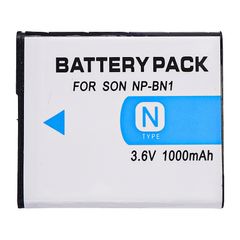 Pin Máy Ảnh Sony NP-BN1 - Pin Lithium Cho CyberShot W350, W360, TX100, TX7 – Dung Lượng Cao, Bảo Vệ Thông Minh