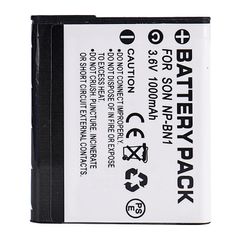 Pin Máy Ảnh Sony NP-BN1 - Pin Lithium Cho CyberShot W350, W360, TX100, TX7 – Dung Lượng Cao, Bảo Vệ Thông Minh