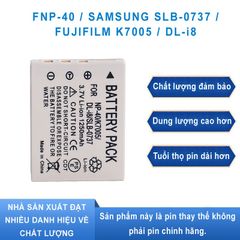 Pin Máy Ảnh Fuji FNP-40 SLB-0737 - Pin Lithium Chất Lượng Cao Dùng Cho F402, F700, F710, F810, V10, J5, S4, S3