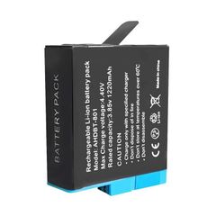 Pin GoPro 8/7/6/5 Dung Lượng 1220mAh Thay Thế Cho Camera Hành Động, Bảo Hành 1 Tháng, An Toàn và Đáng Tin Cậy