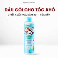 Dầu Gội Xả Balea Natural Beauty Nội Địa Đức - Chiết Xuất Hoa Dâm Bụt & Sữa Dừa Tăng Cường Ẩm Cho Tóc Khô Xơ, Chẻ Ngọn