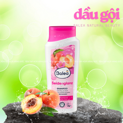 Bộ Dầu Gội Xả Balea Nature Beauty - Dưỡng Tóc Xỉn Màu Thiếu Sức Sống, Tóc Mềm Mượt, Thuần Chay, Không Silicone, Hương Đào Tươi Mát