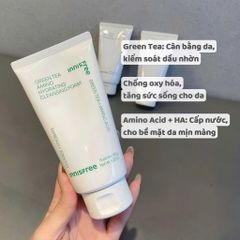 Sữa Rửa Mặt Innisfree – Làm Sạch Sâu, Dịu Nhẹ Cho Làn Da