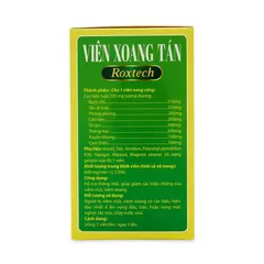 Viên Xoang Tán Roxtech - Hỗ Trợ Giảm Viêm Xoang, Viêm Mũi Dị Ứng - 50 Viên Thực Phẩm Chức Năng Chất Lượng cao