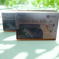 Thymo Beta Yalla - Viên Uống Tăng Cường Sức Đề Kháng, Bảo Vệ Sức Khỏe Từ Vitamin và Thymomodulin - Dành Cho Người Lớn và Trẻ Từ 12 Tuổi