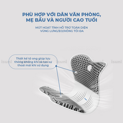 [BẢN VIP] Ghế Công Thái Học Điều Chỉnh Tư Thế Ngồi Chống Gù Lưng, Hỗ Trợ Cột Sống, Vai Cho Nam Nữ, Trẻ Em, Người Đi Làm