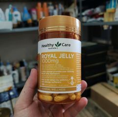 Healthy Care Royal Jelly 1000mg 120 Viên Chính Hãng Úc - Viên Uống Sữa Ong Chúa Tự Nhiên - hỗ trợ sức khỏe 