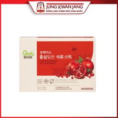 Nước Hồng Sâm Goodbase Tinh Chất Lựu Đỏ KGC Jung Kwan Jang - Hỗ Trợ Sức Khỏe và Làm Đẹp (30 gói x 10ml)