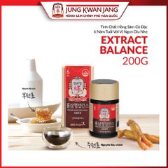 Cao Hồng Sâm Cô Đặc KGC Jung Kwan Jang Extract Balance 200g - Tinh Chất Bồi Bổ Sức Khỏe Hàn Quốc, Nguyên Chất Từ Nhân Sâm 6 Năm Tuổi