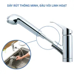 Vòi Rửa Takagi JA200LN - Bộ Vòi Rửa Tiết Kiệm Nước, Thiết Kế Hiện Đại, Chất Lượng Nhật Bản, Dễ Dàng Sử Dụng cho Nhà Bếp