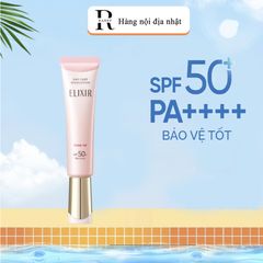 Sữa Chống Nắng Nâng Tông ELIXIR SUPERIEUR DAY CARE REVOLUTION TONE UP 35g - Bảo Vệ Da, Dưỡng Ẩm, Sáng Da Từ Nhật Bản