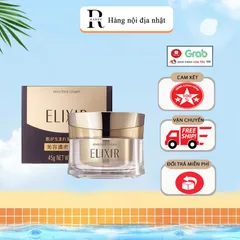 Kem Dưỡng Da Ban Đêm Elixir Enriched Cream Shiseido 45g - Tái Tạo Da, Dưỡng Ẩm, Xuất Xứ Nhật Bản