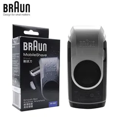 Máy Cạo Râu Điện Mini Braun M60/M90 Nhật Bản - Cạo Gần, Có Thể Giặt, Dành Cho Nam Giới, Tông Đơ Chính Xác