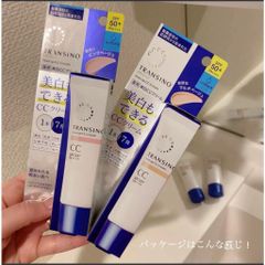 Kem Trang Điểm CC Transino Whitening Cream SPF50+/PA+++ - Mỹ Phẩm Nhật Bản Dưỡng Da Trắng Sáng và Chống Nắng Hiệu Quả