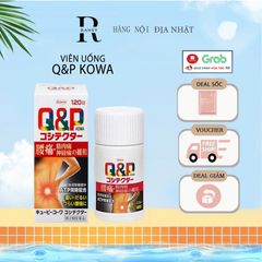 Viên uống Q&P Kowa Nhật Bản - Giảm đau lưng, bổ trợ xương khớp, 60/120 viên - Hàng chính hãng, cải thiện sức khỏe hiệu quả