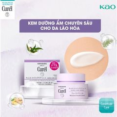 Kem Dưỡng Da Cấp Ẩm Curel Intensive Moisture Care 40g - Kem Dưỡng Da Nhạy Cảm Nhật Bản, Cấp Ẩm Chuyên Sâu, Dưỡng Trắng Da
