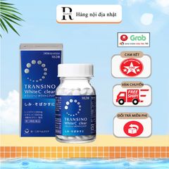 Viên Uống Trắng Da Transino White C Clear 240 Viên - Sáng Da, Mờ Nám, Tàn Nhang, Hỗ Trợ Làm Đẹp Da Nhật Bản