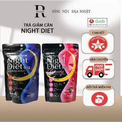 Trà Giảm Cân Nhật Bản Night Diet Tea Orihiro - Giải Pháp Hỗ Trợ Giảm Cân Tự Nhiên, Tăng Cường Tiêu Hóa và Cải Thiện Giấc Ngủ
