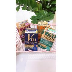 Nước Nhỏ Mắt Cao Cấp Rohto V Premium 15ml - Giúp Khô Mắt, Mệt Mỏi Và Lão Hóa, Xuất Xứ Nhật Bản