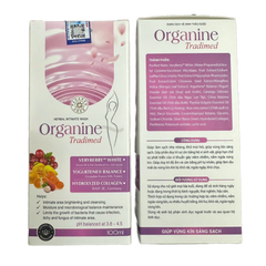 Dung Dịch Vệ Sinh Phụ Nữ Organine Tradimed 100ml - Giúp Duy Trì Độ Ẩm, Ngừa Vi Khuẩn & Nấm Ngứa Vùng Kín