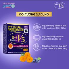 Viên Uống Bổ Mắt Rohto Lutein V5 - Hỗ Trợ Thị Lực, Bổ Sung Lutein & Zeaxanthin, Sản Phẩm Nội Địa Nhật Bản 292566