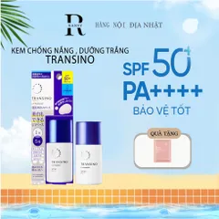Kem Chống Nắng Dưỡng Trắng Da Transino Whitening UV PROTECTOR - SPF50, PA++++ 4 Trong 1 Cho Làn Da Sáng Mịn - Sản Phẩm Nội Địa Nhật Bản