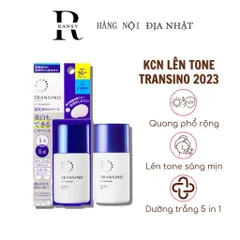 Kem Chống Nắng Dưỡng Trắng Da Transino Whitening UV PROTECTOR - SPF50, PA++++ 4 Trong 1 Cho Làn Da Sáng Mịn - Sản Phẩm Nội Địa Nhật Bản