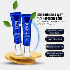 Nhũ tương Kose Sekkisei UV Emulsion dưỡng ngày trắng da SPF50+/PA++++ nội địa Nhật Bản