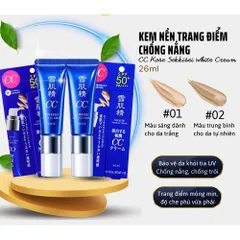 Kem nền trang điểm CC Kose Sekkisei 6 in 1 nội địa Nhật Bản