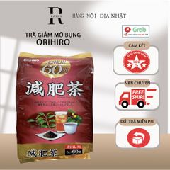 Trà Giảm Mỡ Bụng Orihiro Genpi Tea 3g x 60 Gói - Giải Pháp Hỗ Trợ Giảm Cân Hiệu Quả Từ Nhật Bản