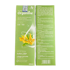 Gel Vệ Sinh Phụ Nữ Organine 200ml - Duy Trì Độ Ẩm, Ngừa Khuẩn, An Toàn Cho Phụ Nữ Trong Thời Kỳ Kinh Nguyệt, Hậu Sản