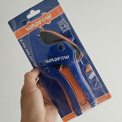 Kéo Cắt Ống PVC WADFOW WPC54642 - Dài 203mm, Lưỡi S sắc Bén, Chốt Khóa An Toàn, Dụng Cụ Cầm Tay Chất Lượng cao cho Thợ Sửa Ống nước