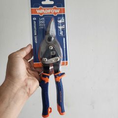 Kéo cắt tôn trái 10 inch WADFOW WAS1410 - Lưỡi thép siêu bền, tay cầm chống trượt, chuyên dụng cắt kim loại tấm, sắc bén và an toàn
