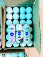 Lăn Khử Mùi Nữ Nivea 50ml - Khử Mùi Hiệu Quả, Trắng Mịn Da, Mùi Hương Dễ Chịu, Phù Hợp Mọi Loại Da