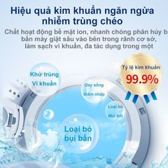 Dung Dịch Vệ Sinh Lồng Máy Giặt Màu Vàng 500ml CK13518 – Giải Quyết Nấm Mốc, Cặn Bẩn, Mùi Hôi Hiệu Quả Cho Máy Giặt Nhà Bạn