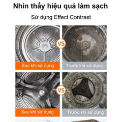 Dung Dịch Vệ Sinh Lồng Máy Giặt Màu Vàng 500ml CK13518 – Giải Quyết Nấm Mốc, Cặn Bẩn, Mùi Hôi Hiệu Quả Cho Máy Giặt Nhà Bạn