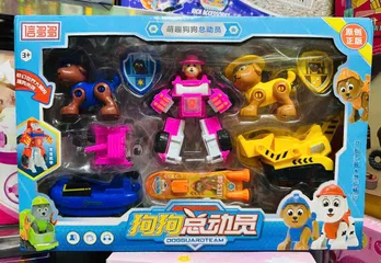 Đồ chơi đội chó cứu hộ robot có 3 nhân vật 19138 - giao ngẫu nhiên,đồ chơi thú vị cho trẻ em giúp phát triển sự sáng tạo