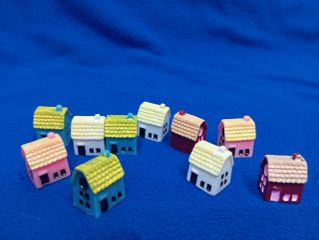 Tiểu Cảnh Nhà Ở Ngũ Sắc - Trang Trí Bể Cá Cảnh, An Toàn Cho Cá, Phụ Kiện Bể Cá Tự Nhiên, Tăng Sự Sống Động