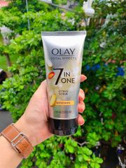 Srm - Sữa Rửa Mặt Olay Total Effect 7In1 Citrus Scrub Refreshing 150ml