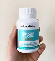 Viên Uống Healthy Care Ginkgo Biloba 6000mg 60 Viên Chính Hãng Úc – Thực Phẩm Bổ Sung Ginkgo Biloba, Hỗ Trợ Sức Khỏe Tinh Thần