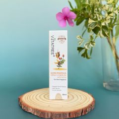 Xịt keo ong Vitatree Super Propolis Spray with Honey 30ml - Tăng cường sức đề kháng, hỗ trợ viêm họng, hàng nhập khẩu chất lượng cao