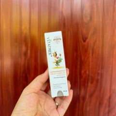 Xịt keo ong Vitatree Super Propolis Spray with Honey 30ml - Tăng cường sức đề kháng, hỗ trợ viêm họng, hàng nhập khẩu chất lượng cao