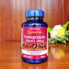 Puritan’s Pride Pomegranate 250mg 120 viên - Viên Uống Chống Nắng Lựu Đỏ của Mỹ. 293610