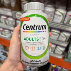 [Bill Costco Mỹ] Vitamin tổng hợp cho người trên 50 tuổi - Centrum Silver Adults 50+ 325 viên 293615