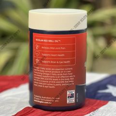 Dầu nhuyễn thể của Úc - Bioglan Red Krill Oil Double Strength 1000mg 60 viên 293629