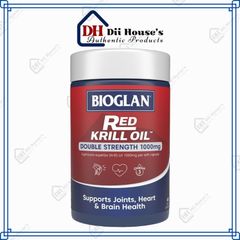 Dầu nhuyễn thể của Úc - Bioglan Red Krill Oil Double Strength 1000mg 60 viên 293629